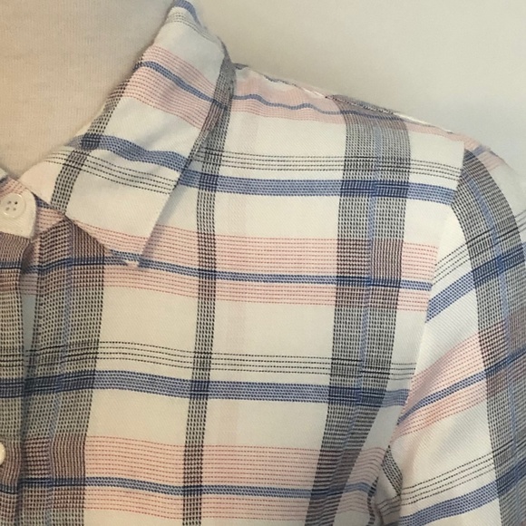 Revolve Clothing 'Soft Joie' Plaid Button Down - Picture 4 of 12